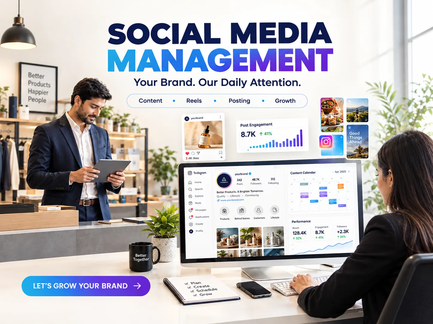 Social Media Management – Clickra Media